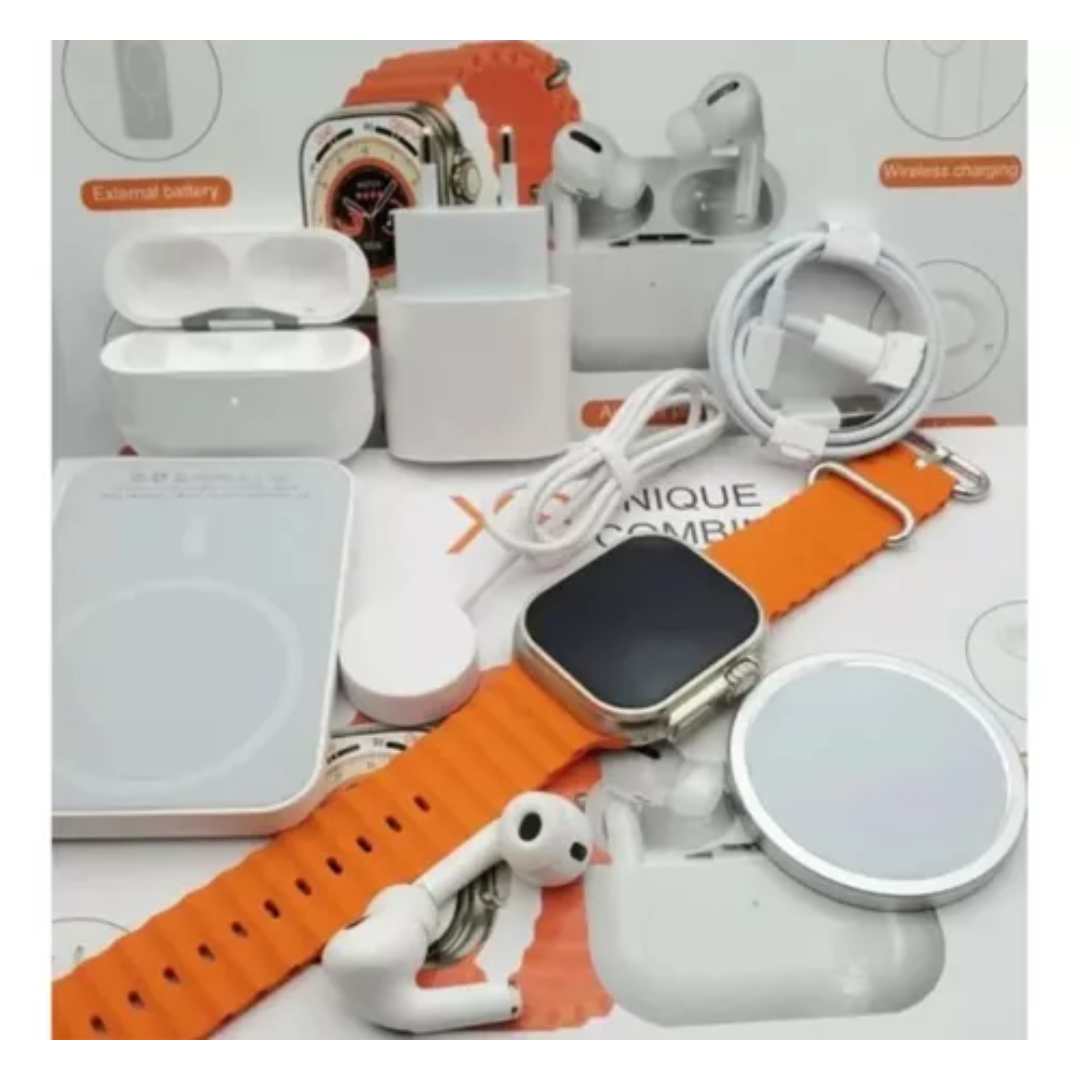COMBO SMARTWATCH X8 UNIQUE COMBONATION MAGSAFE POWER BANK