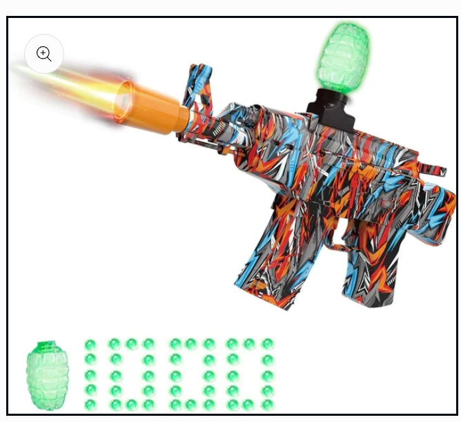 PISTOLA DE HIDROGEL ORBEEZ AUTOMATICA RECARGABLE