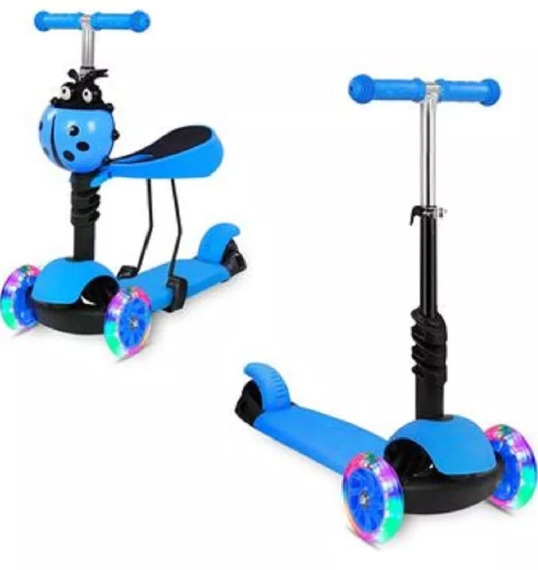 Patineta 5 en 1 para Niños de 2 a 6 Años