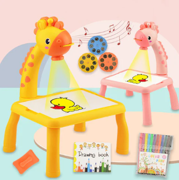 Mesa Proyectora de Dibujos Animados Para Niños