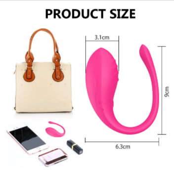 Z - Pescadito Consolador Vibrador Inalámbrico con Bluetooth