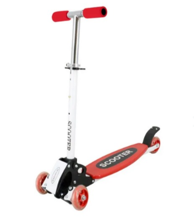 Scooter Monopatín Patineta de 3 Ruedas en Aluminio para Niños
