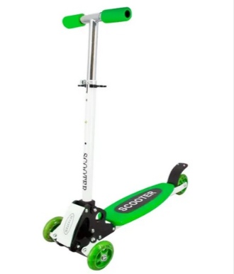 Scooter Monopatín Patineta de 3 Ruedas en Aluminio para Niños