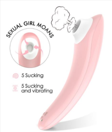 Z - Succionador Screaming Pro Vibrador de 10 Velocidades