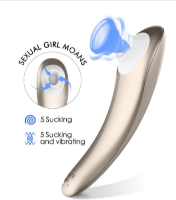 Z - Succionador Screaming Pro Vibrador de 10 Velocidades