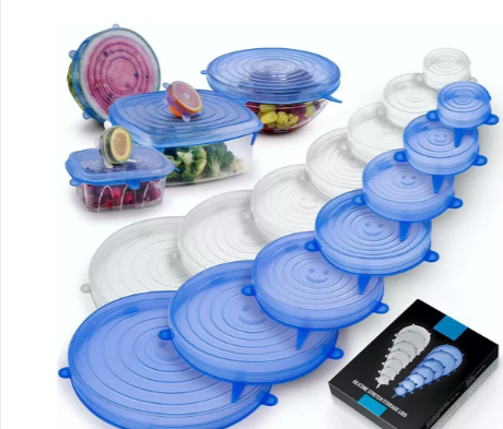 TAPAS DE SILICONA PAQUETE X6 UNIDADES