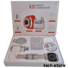 COMBO SMARTWATCH X8 UNIQUE COMBONATION MAGSAFE POWER BANK