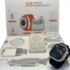 COMBO SMARTWATCH X8 UNIQUE COMBONATION MAGSAFE POWER BANK