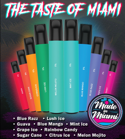 VAPER - VAPEADOR - VUSE MAIAMI ICE 1200 PUFFS CIGARRILLO ELECTRONICO