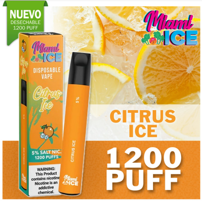 VAPER - VAPEADOR - VUSE MAIAMI ICE 1200 PUFFS CIGARRILLO ELECTRONICO