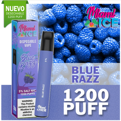 VAPER - VAPEADOR - VUSE MAIAMI ICE 1200 PUFFS CIGARRILLO ELECTRONICO