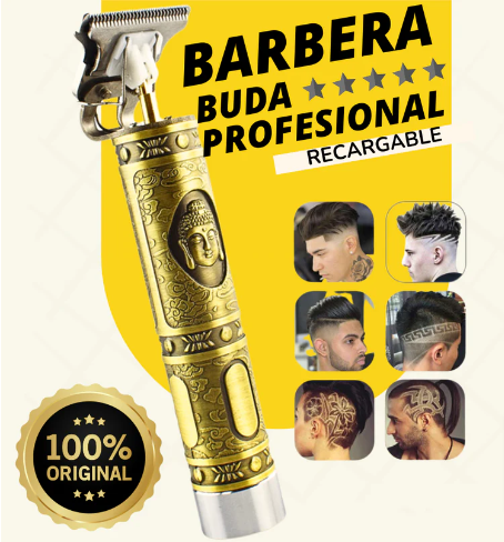 Maquina Barbera Buda Trimmer® Profesional Patillera