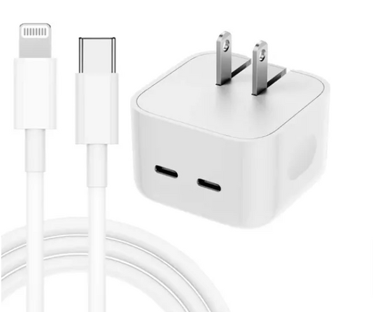 CARGADOR APPLE DE 50W PARA IPHONE CARGA UTRA RAPIDA