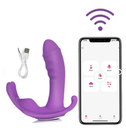 Z - Vibrador Mariposa de 10 Velocidades