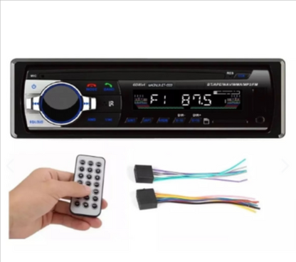 Radio Universal para Carro Bluetooth USB Micro SD Auxiliar 3.5mm