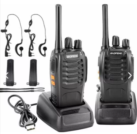 Radios BaoFeng BF-888S Walkie talkie con Auriculares x2