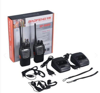 Radios BaoFeng BF-888S Walkie talkie con Auriculares x2