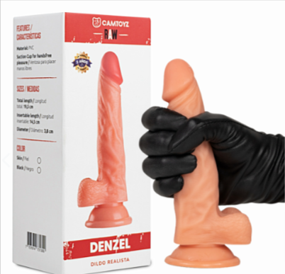 Z - Dildo Realista Denzel Camtoyz de 19 cm
