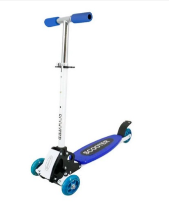 Scooter Monopatín Patineta de 3 Ruedas en Aluminio para Niños