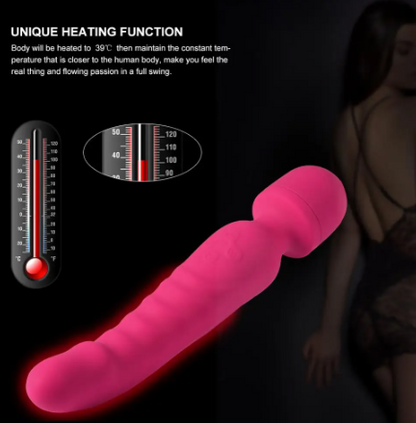 Z - Vibrador Hitachi Hot de Doble Estimulación 23cm